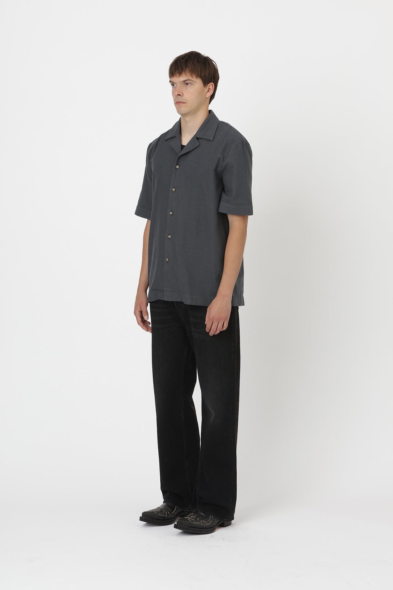 Won Hundred Men Gonzo Shirt Ebony