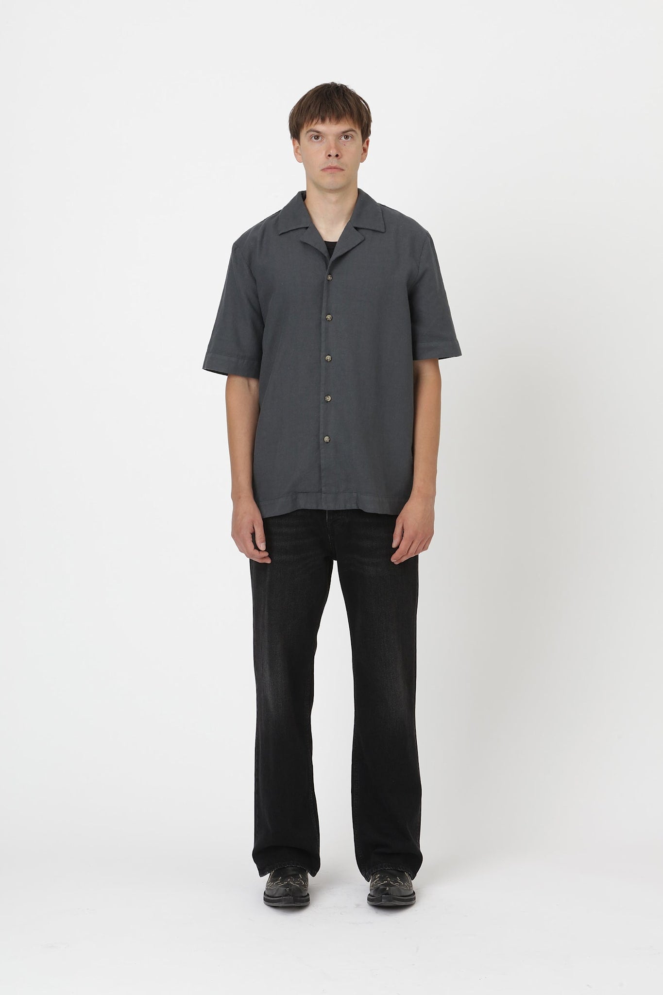 Won Hundred Men Gonzo Shirt Ebony