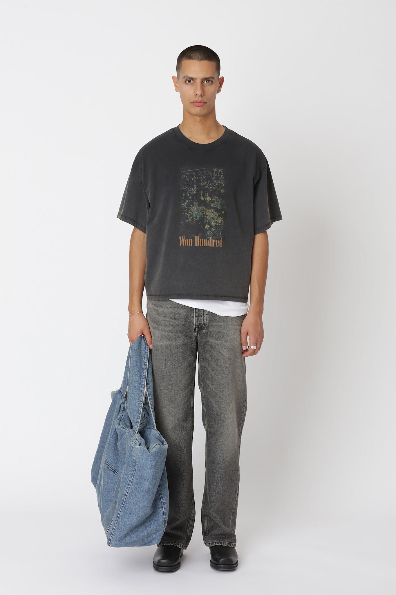 Won Hundred Unisex Houston Casino T-shirt T-shirt Washed Black