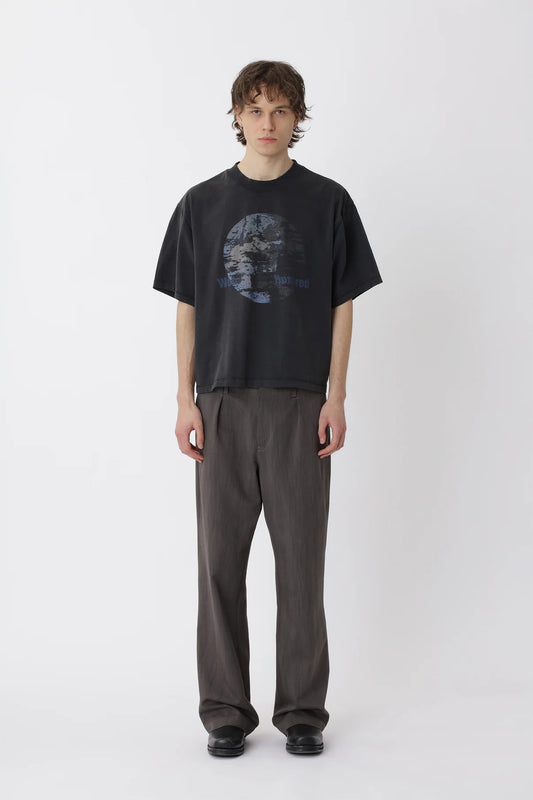 Houston Globe T-shirt M - Washed Black