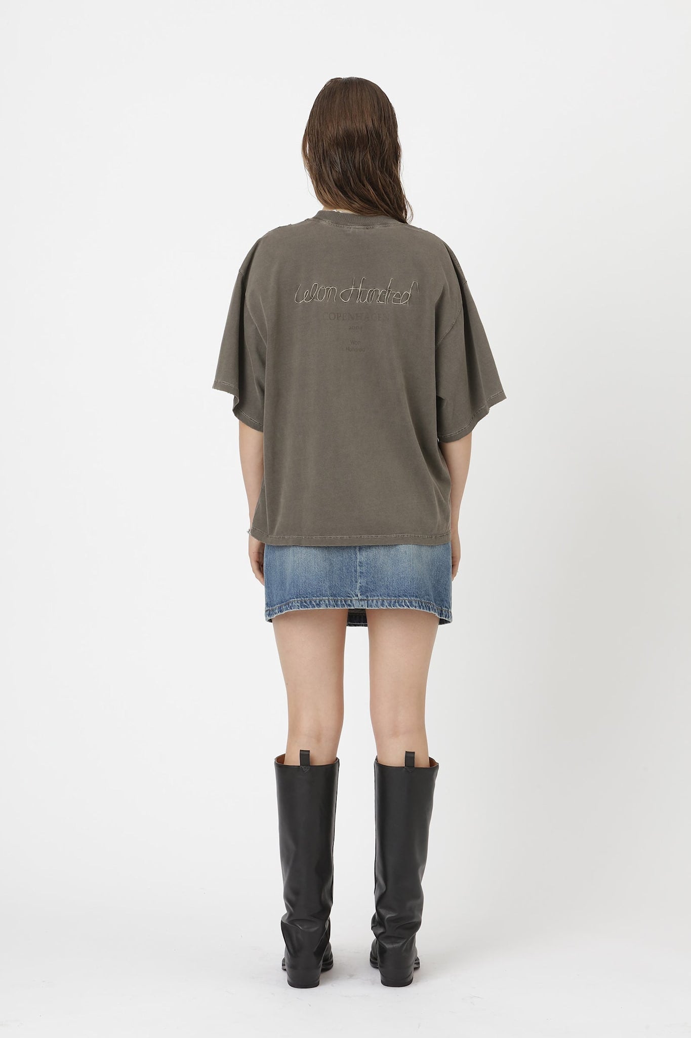 Won Hundred Unisex Houston Italic T-shirt Bungee Cord