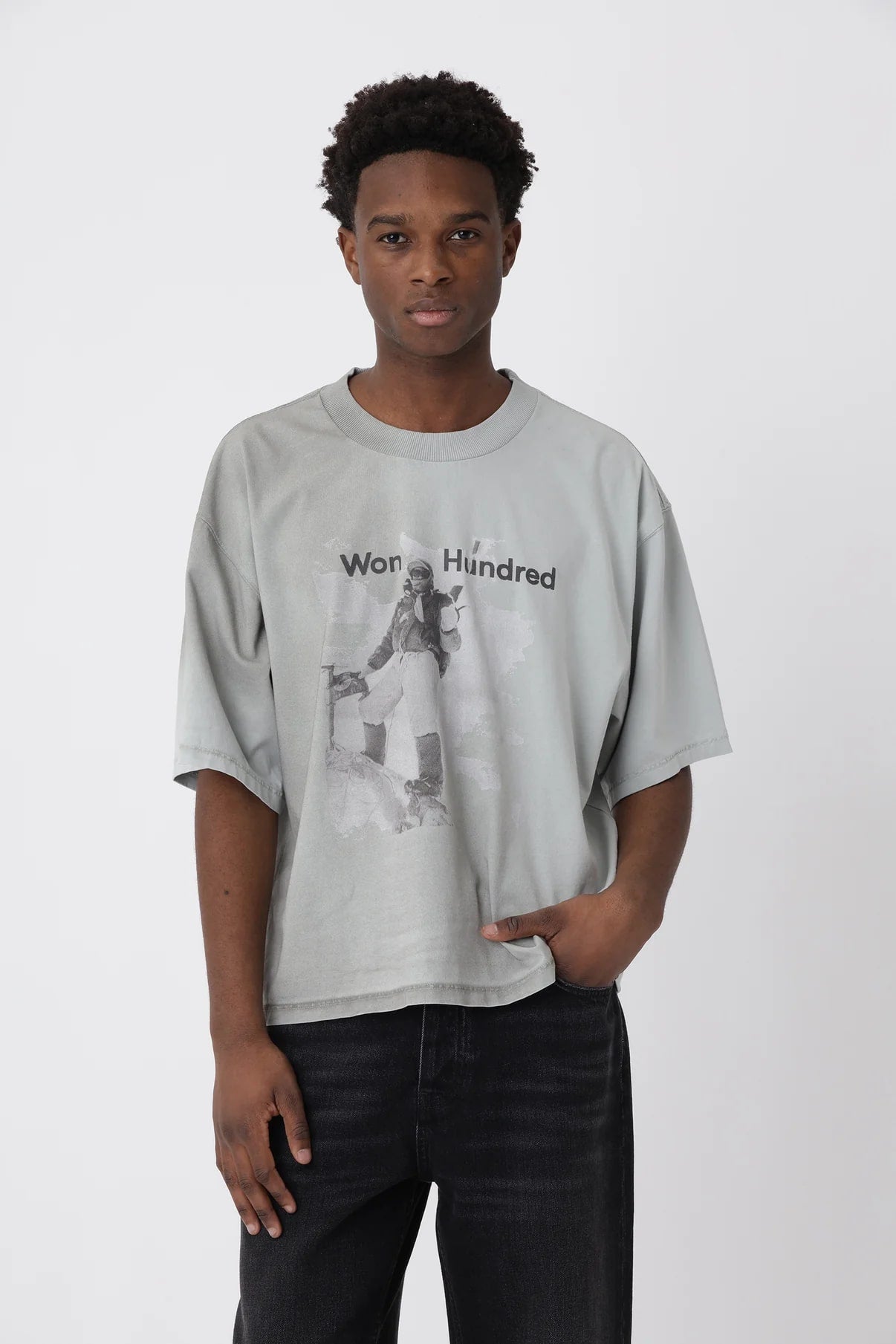 Houston Mountain T-shirt M - Washed Puritan Gray