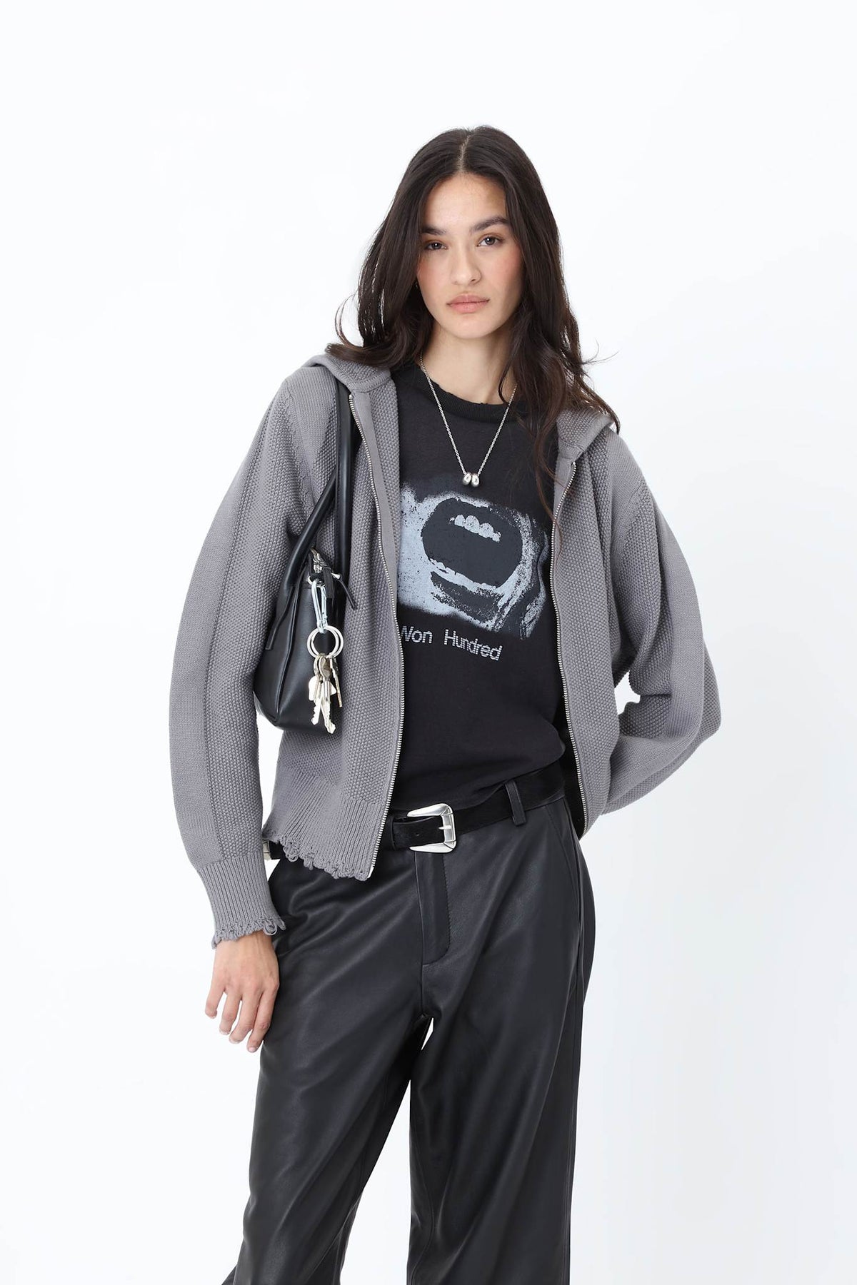 Glasgow Knit Hood W - Won Hundred Online Store
