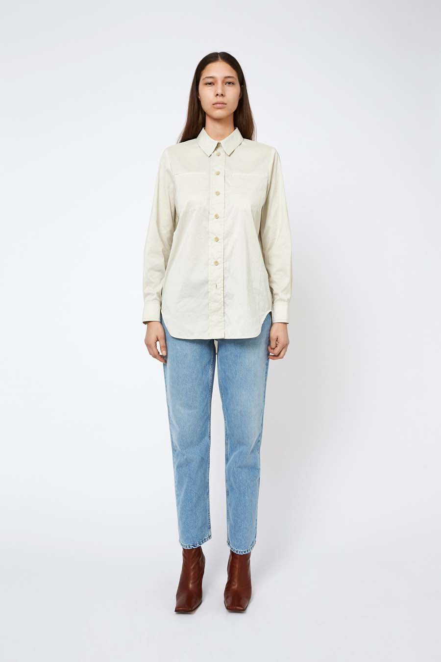 Won Hundred Women Isabel Pocket Shirt Moonstruck