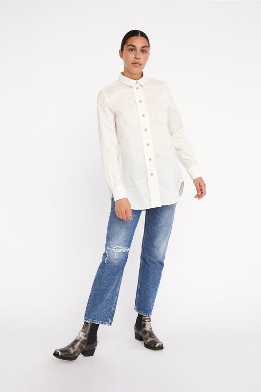 Won Hundred Women Isabel Shirt Shirt Cannoli Cream