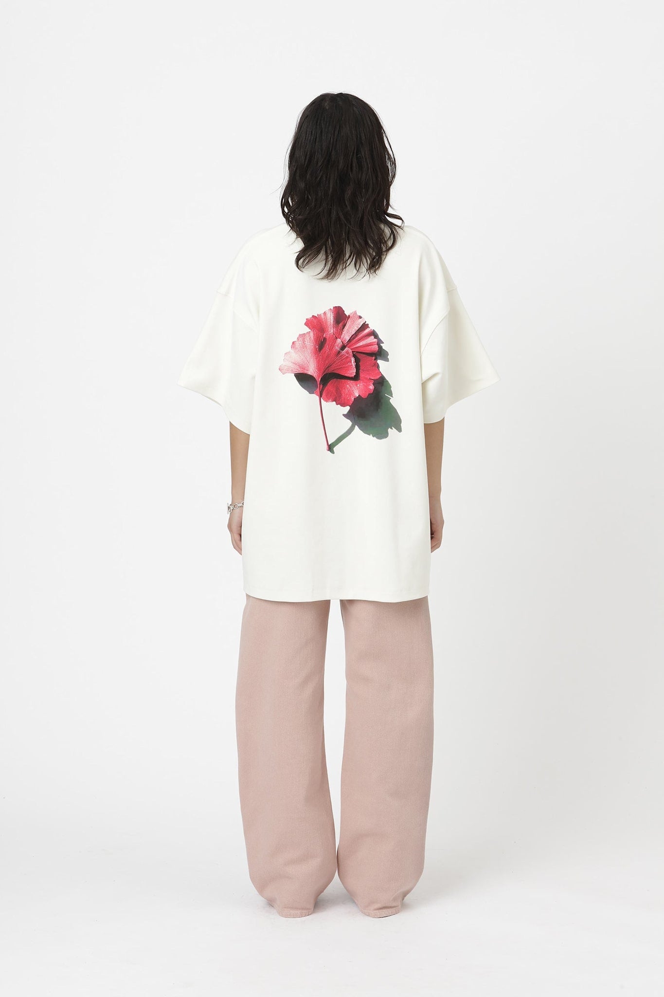 Won Hundred Unisex Janesville Leaf T-shirt Cannoli Cream