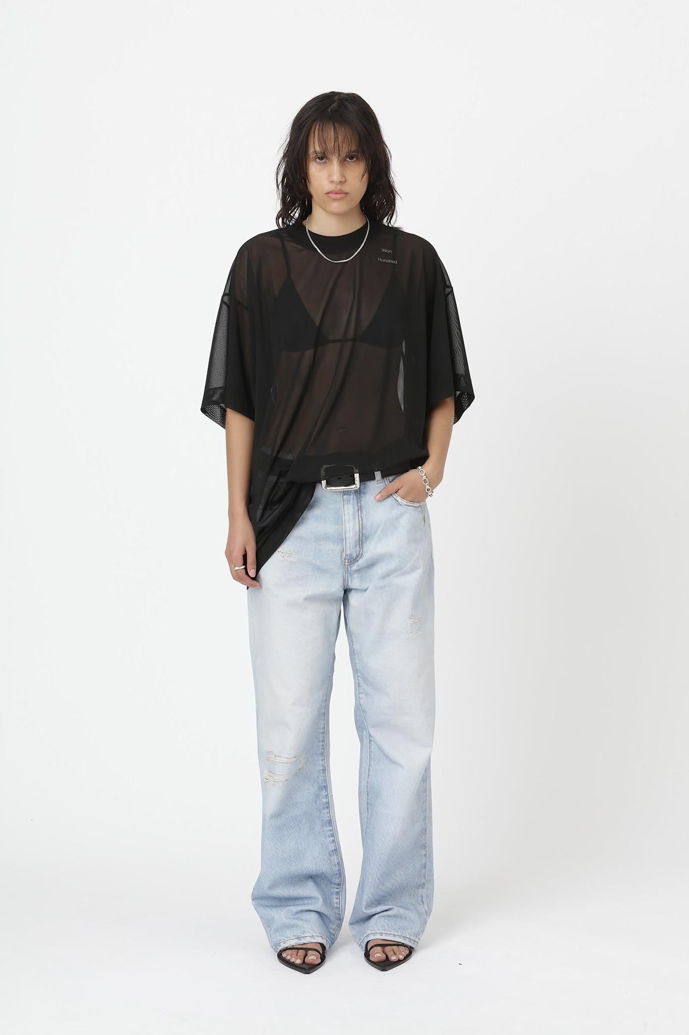 Won Hundred Women Jasmine T-shirt Black