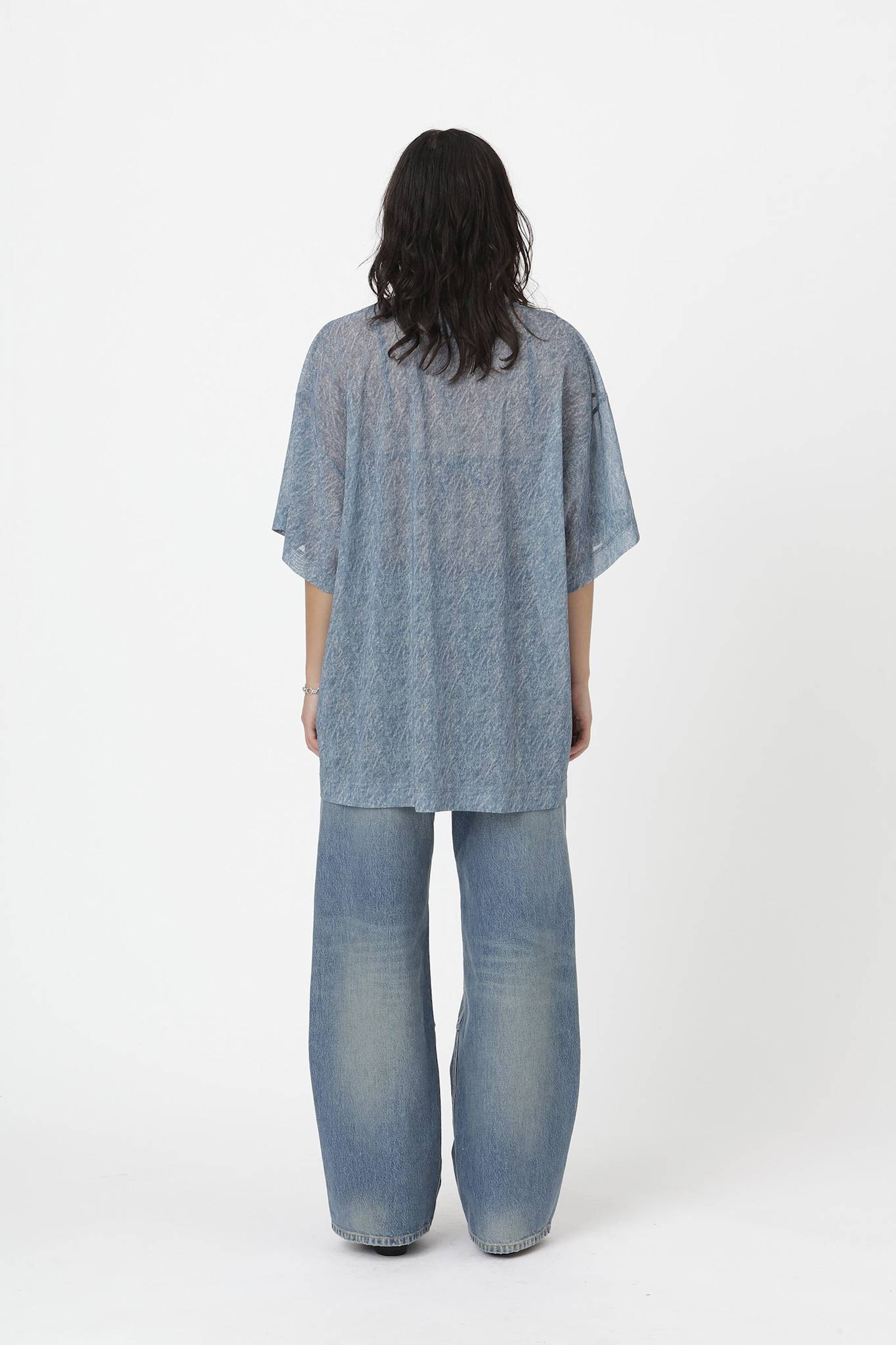 Won Hundred Women Jasmine AOP T-shirt Blue