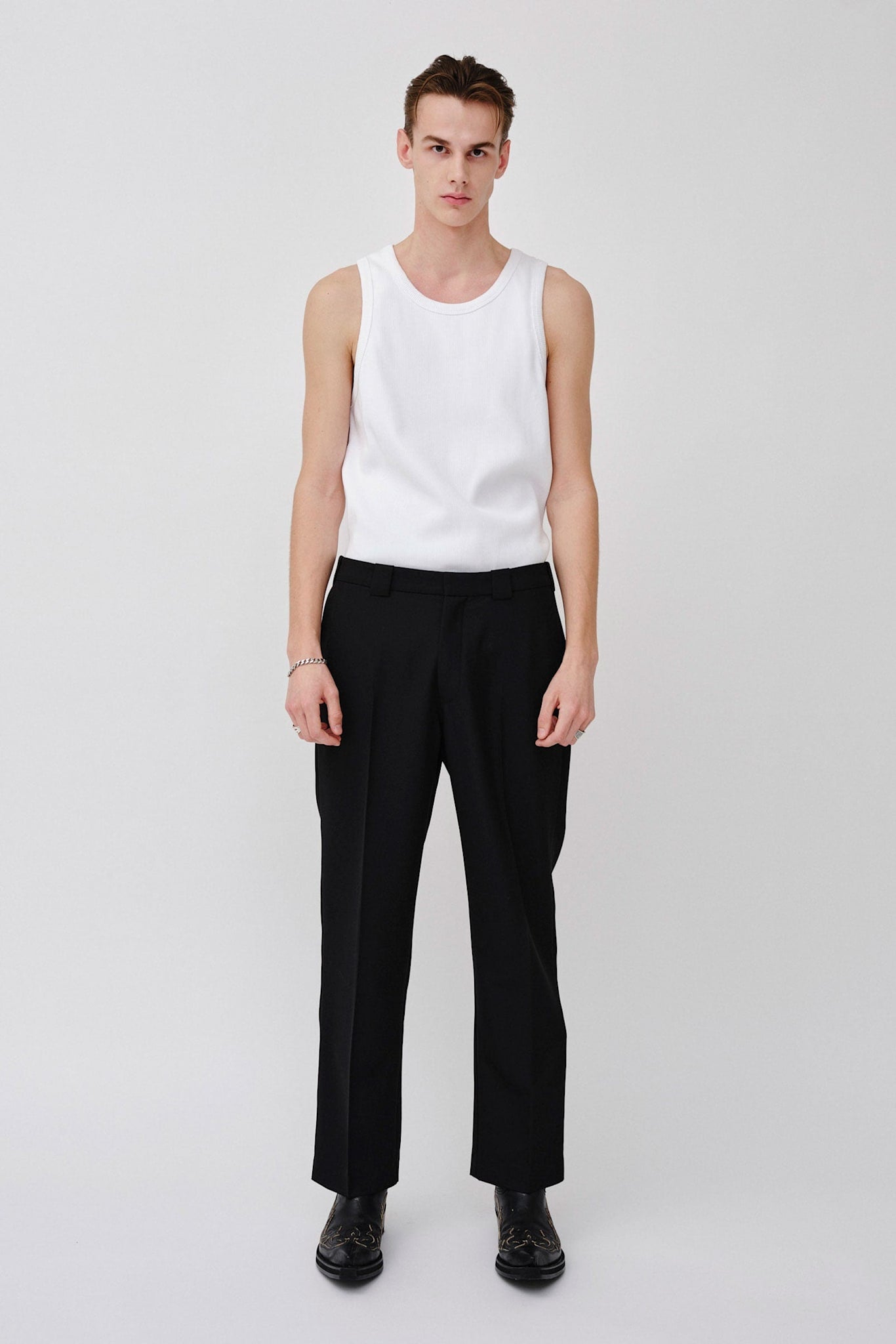 Won Hundred Men Jayden Trousers Black