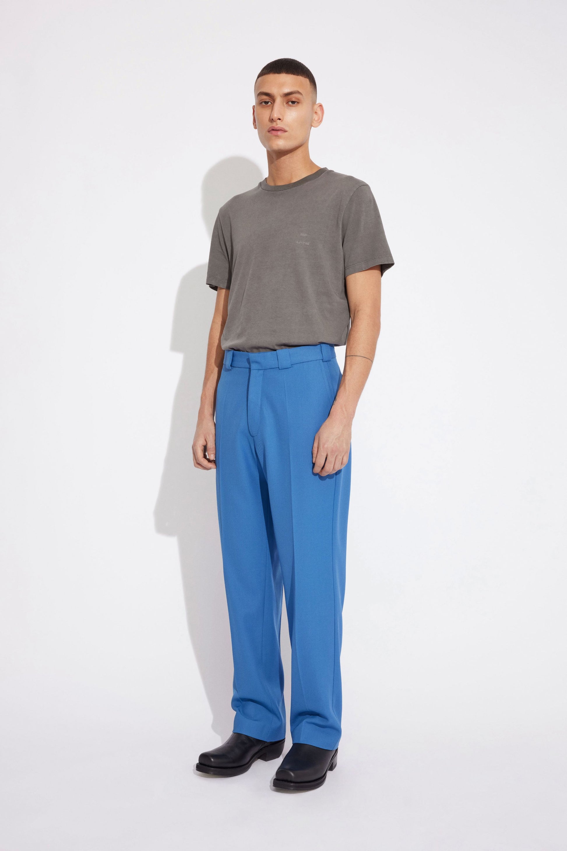 Won Hundred Men Jayden Trousers Trousers Federal Blue