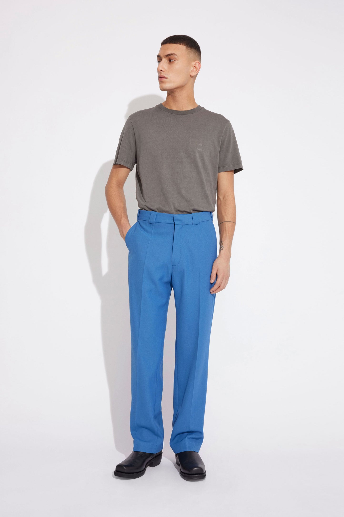 Won Hundred Men Jayden Trousers Trousers Federal Blue