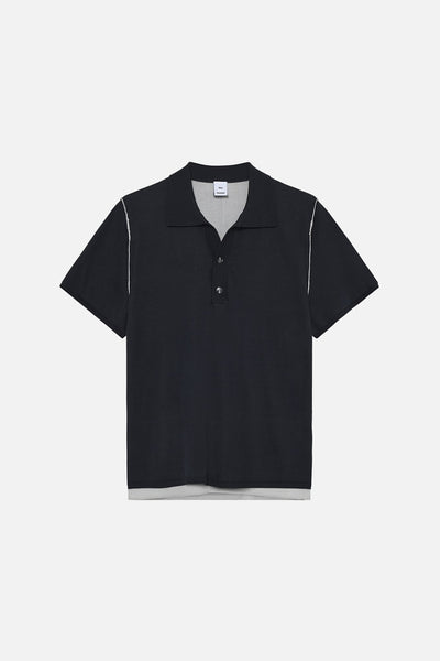 オ*ー様 SECOND/LAYER knit polo shirt Jonas Two Layer Knit Polo – Won Hundred Online Store