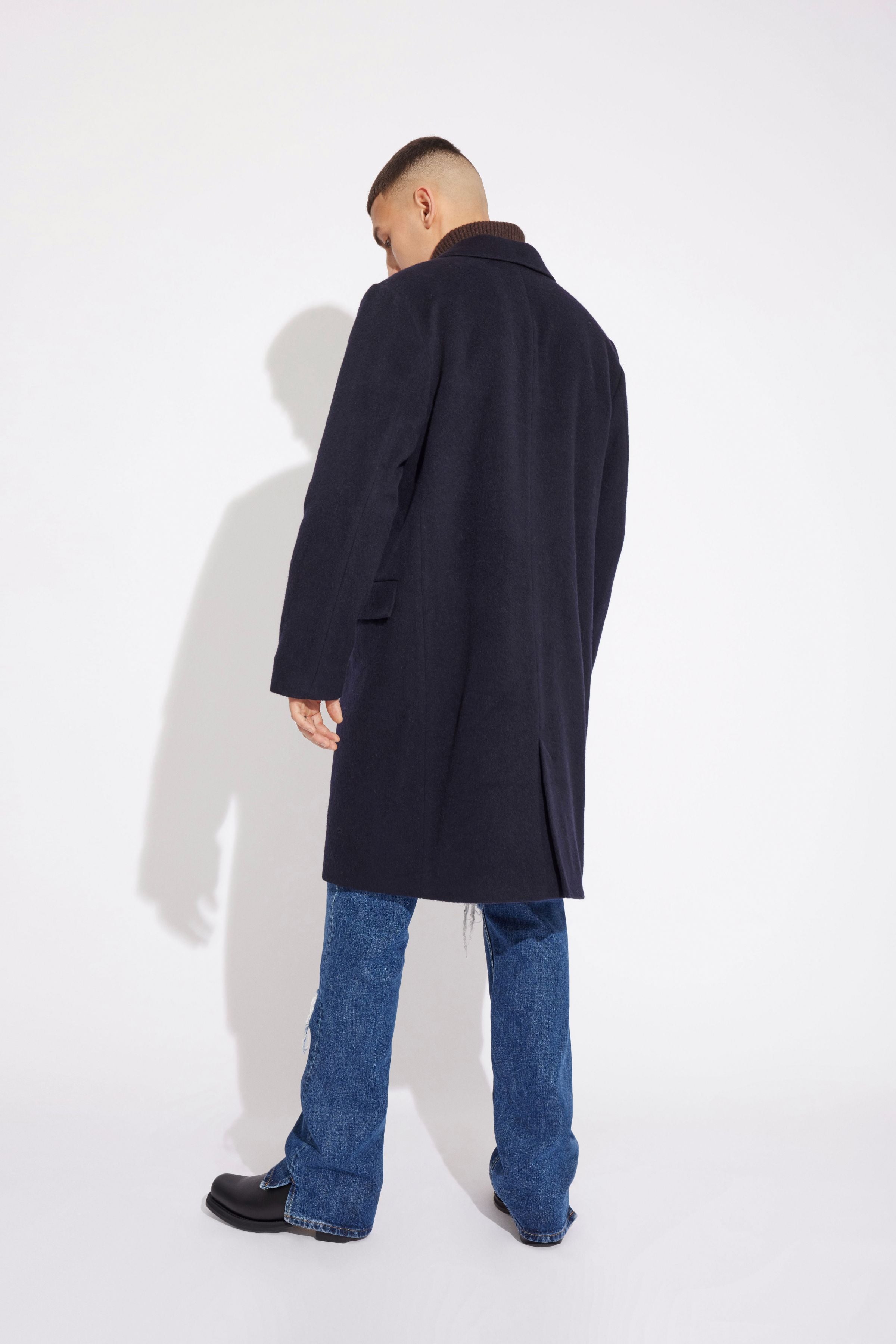 Joseph navy coat hotsell