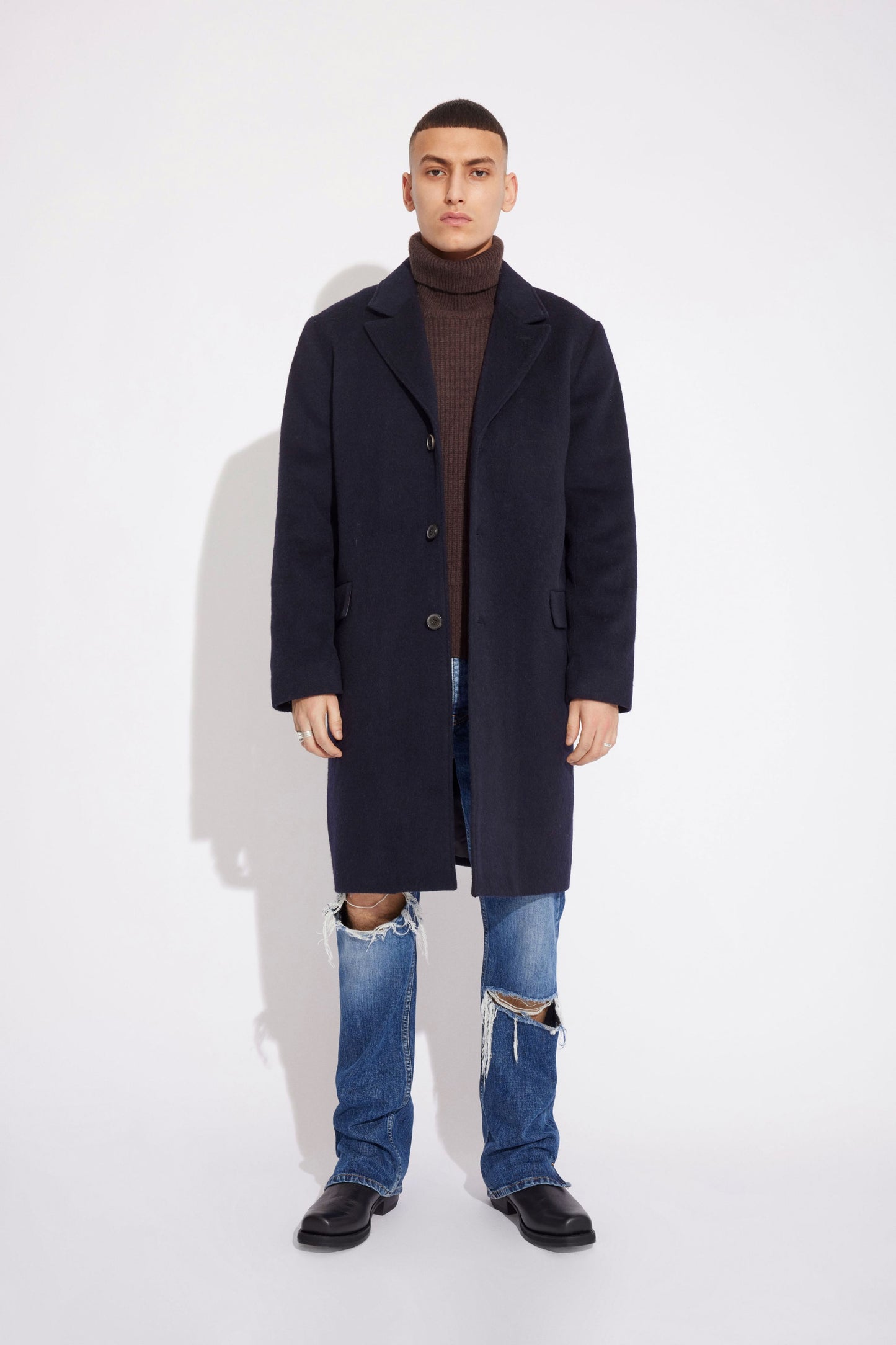 Won Hundred Men Joseph Jacket Outerwear Navy