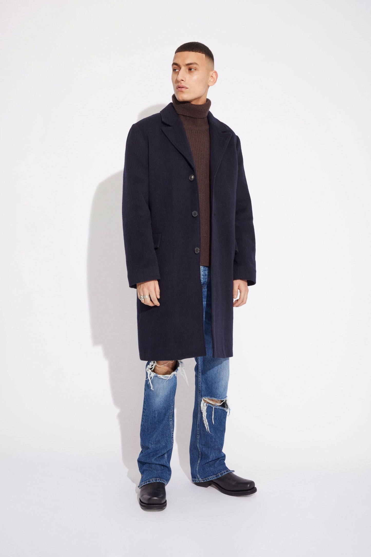 Won Hundred Men Joseph Jacket Outerwear Navy