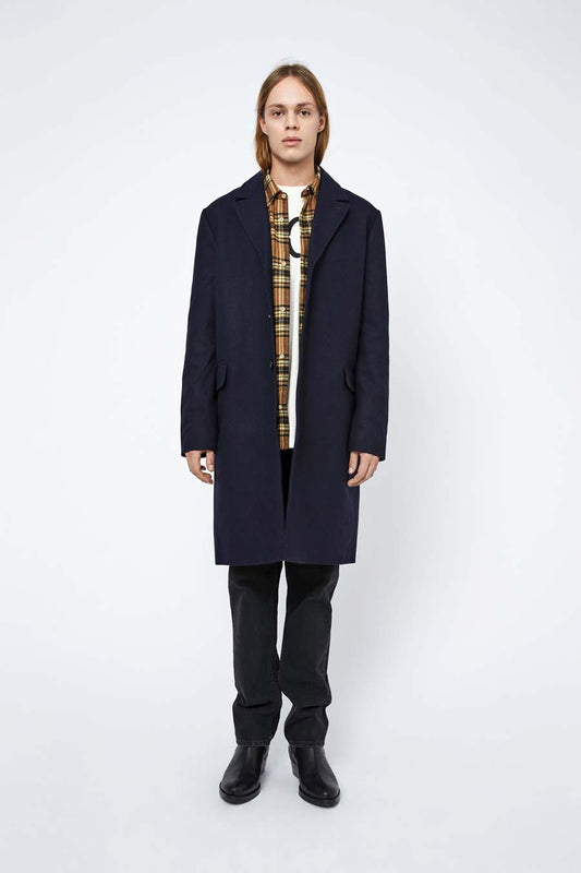 Won Hundred Men Julius Winter Outerwear Dark Sapphire