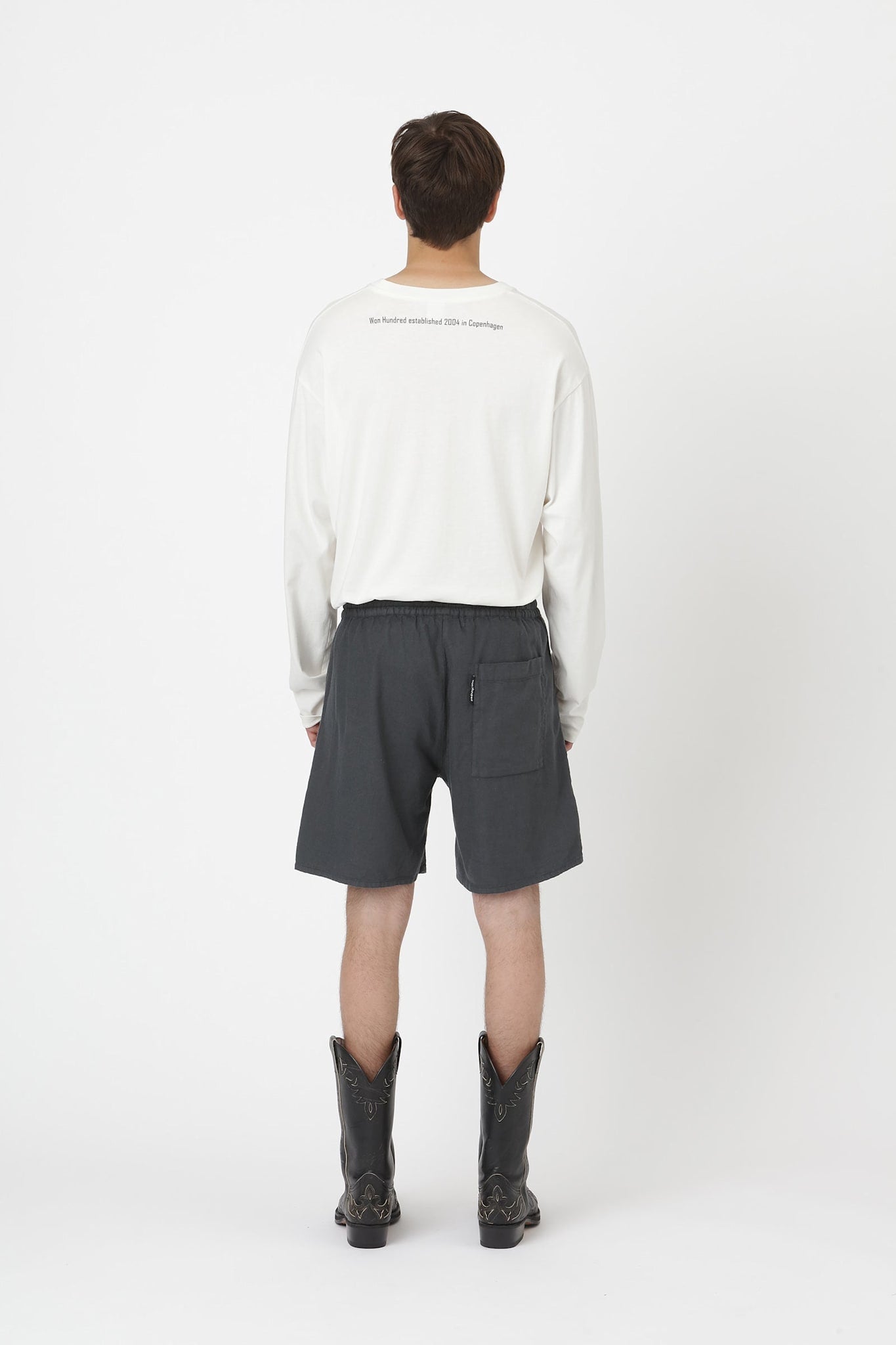 Won Hundred Men Kanan Shorts Ebony