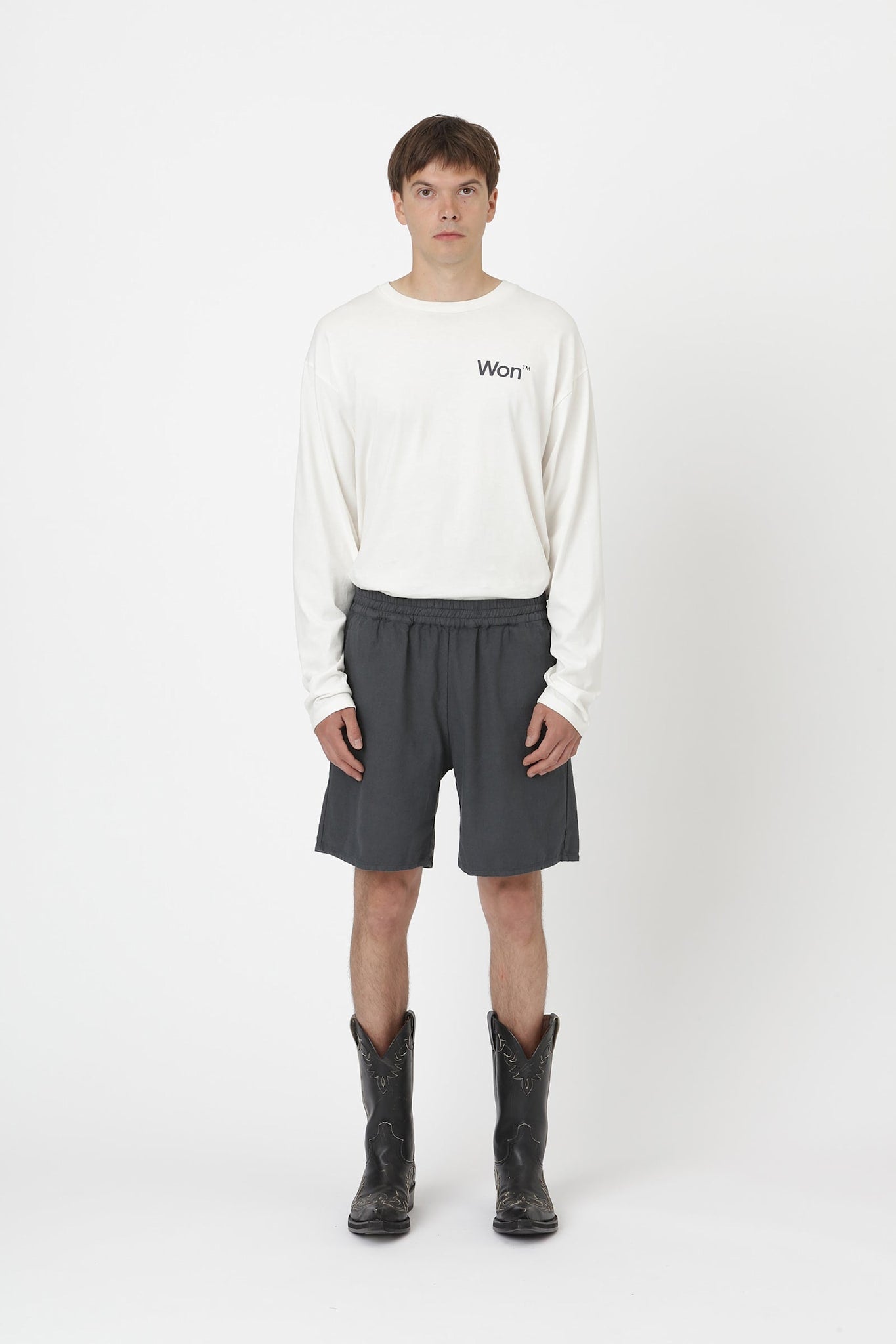 Won Hundred Men Kanan Shorts Ebony