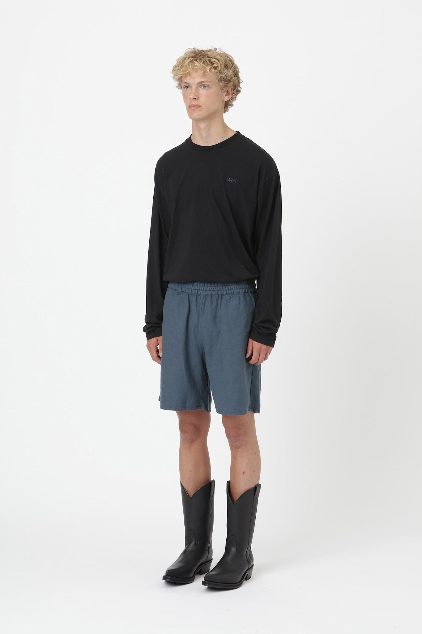 Won Hundred Men Kanan Shorts Orion Blue