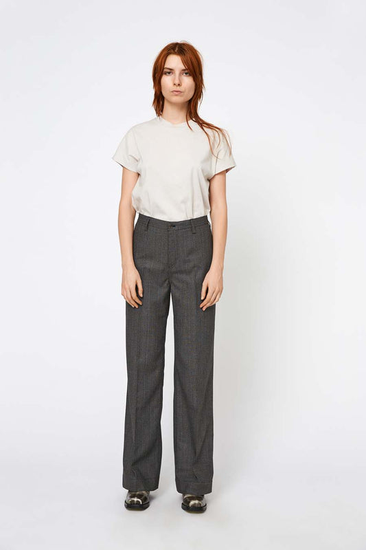 Won Hundred Women Kelis Trousers Black Grey Melange