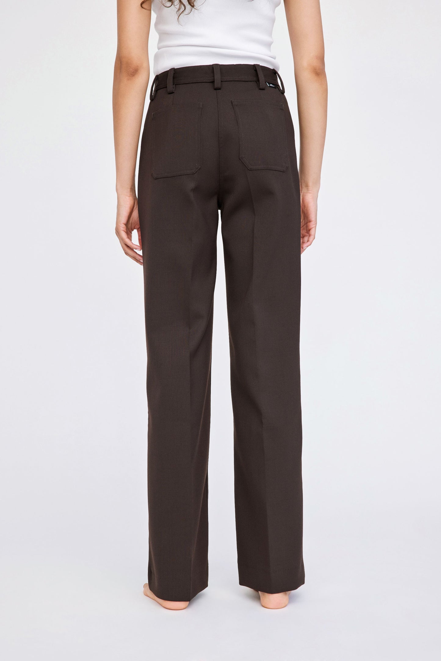 Won Hundred Women Kelis Trousers Trousers Coffee Bean