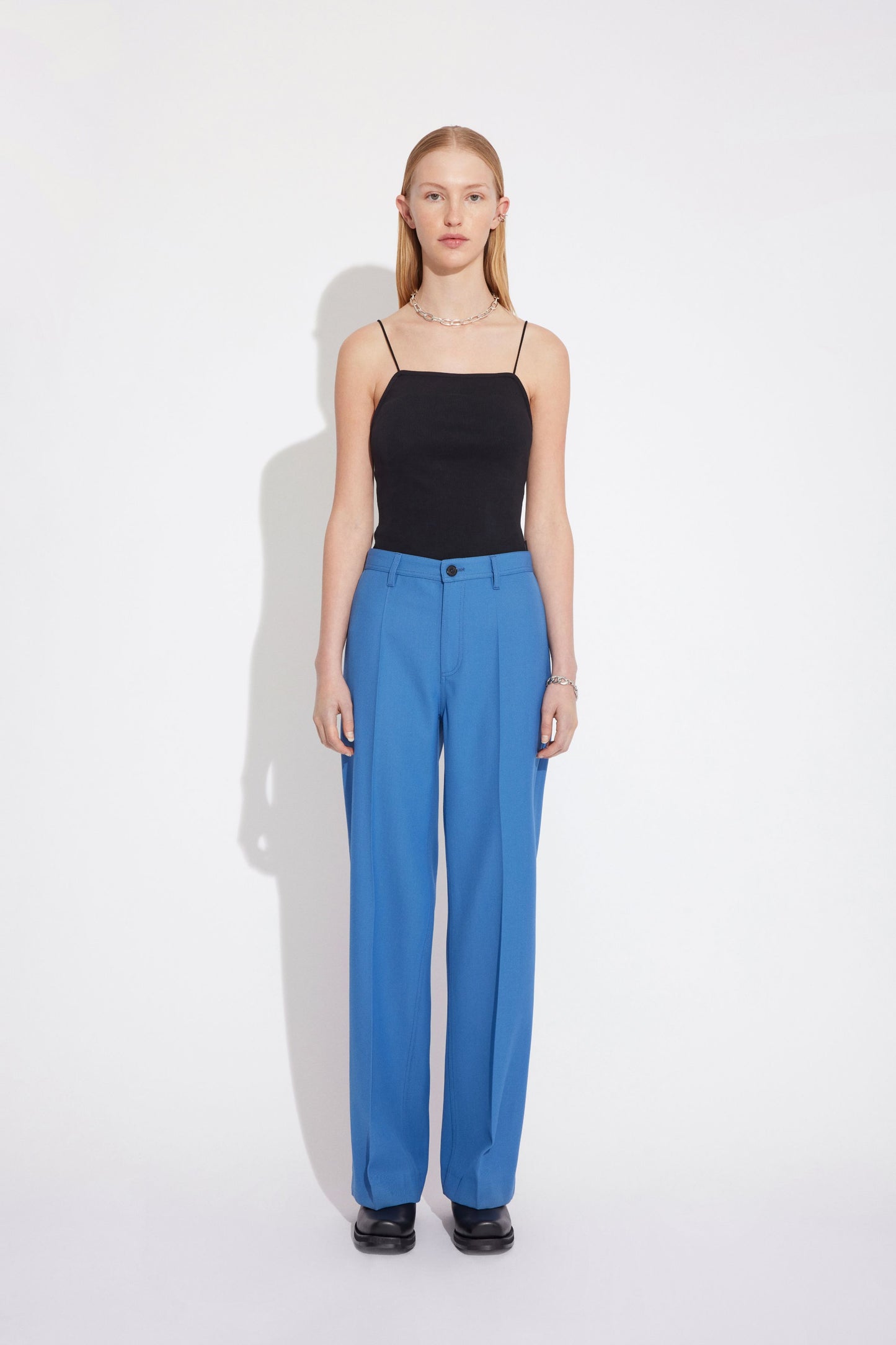 Won Hundred Women Kelis Trousers Trousers Federal Blue