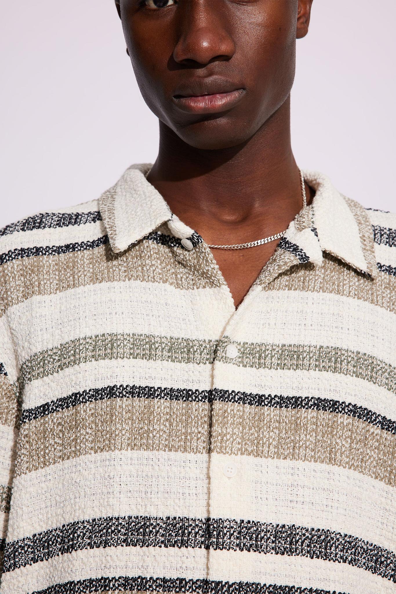 Won Hundred Men Kenny Shirt Stripe