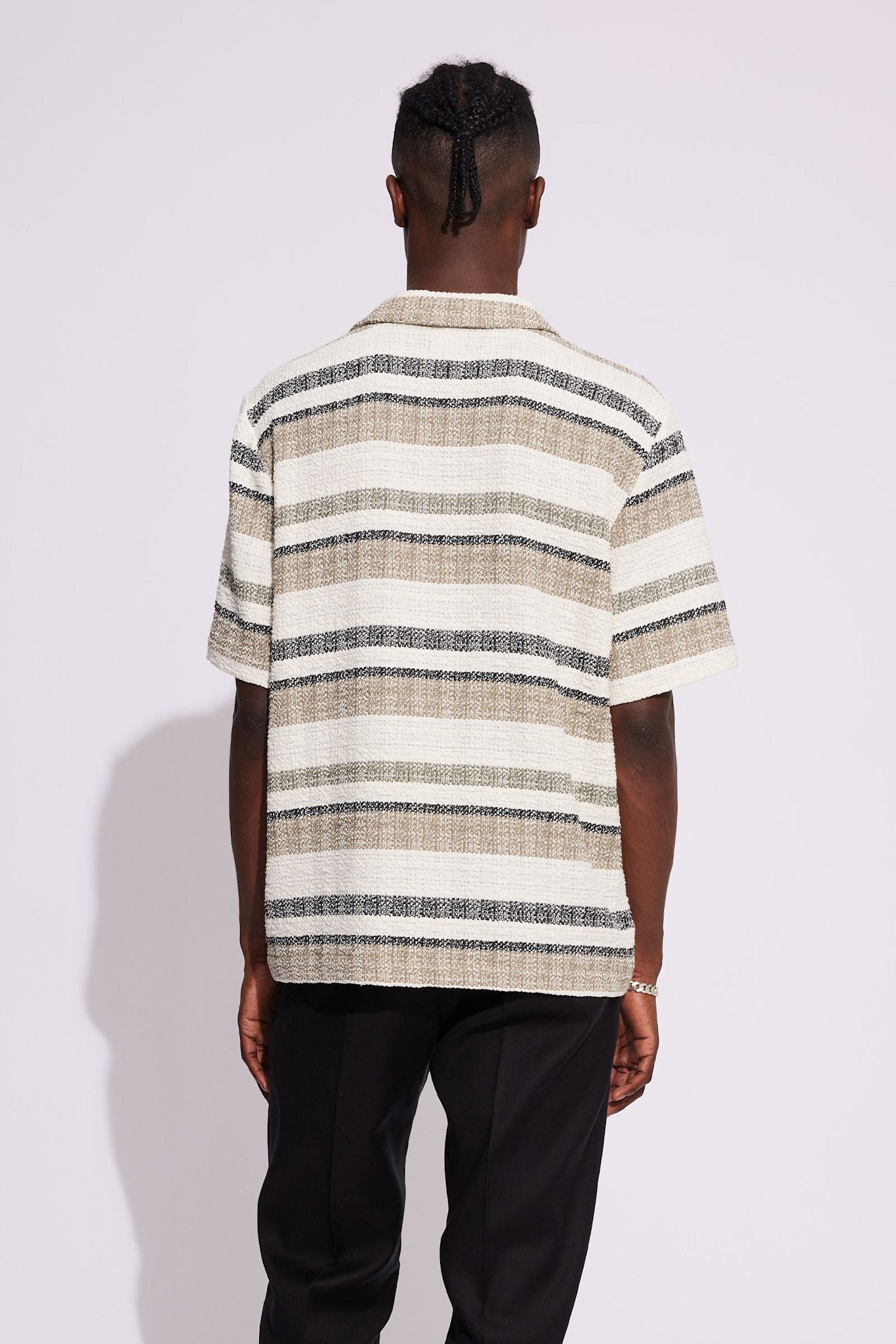 Won Hundred Men Kenny Shirt Stripe