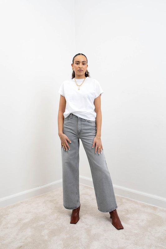 Won Hundred Women Kiri 5-Pockets Light Grey