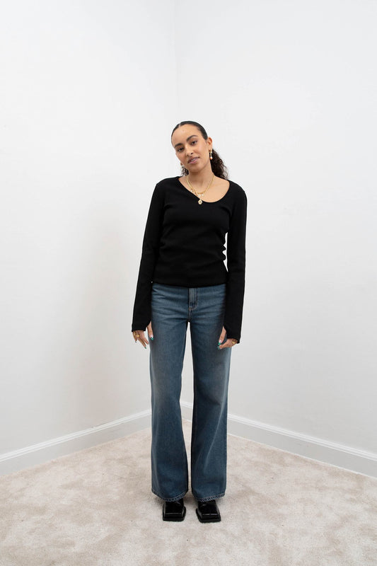 Won Hundred Women Kiri 5-Pockets Original Blue Six