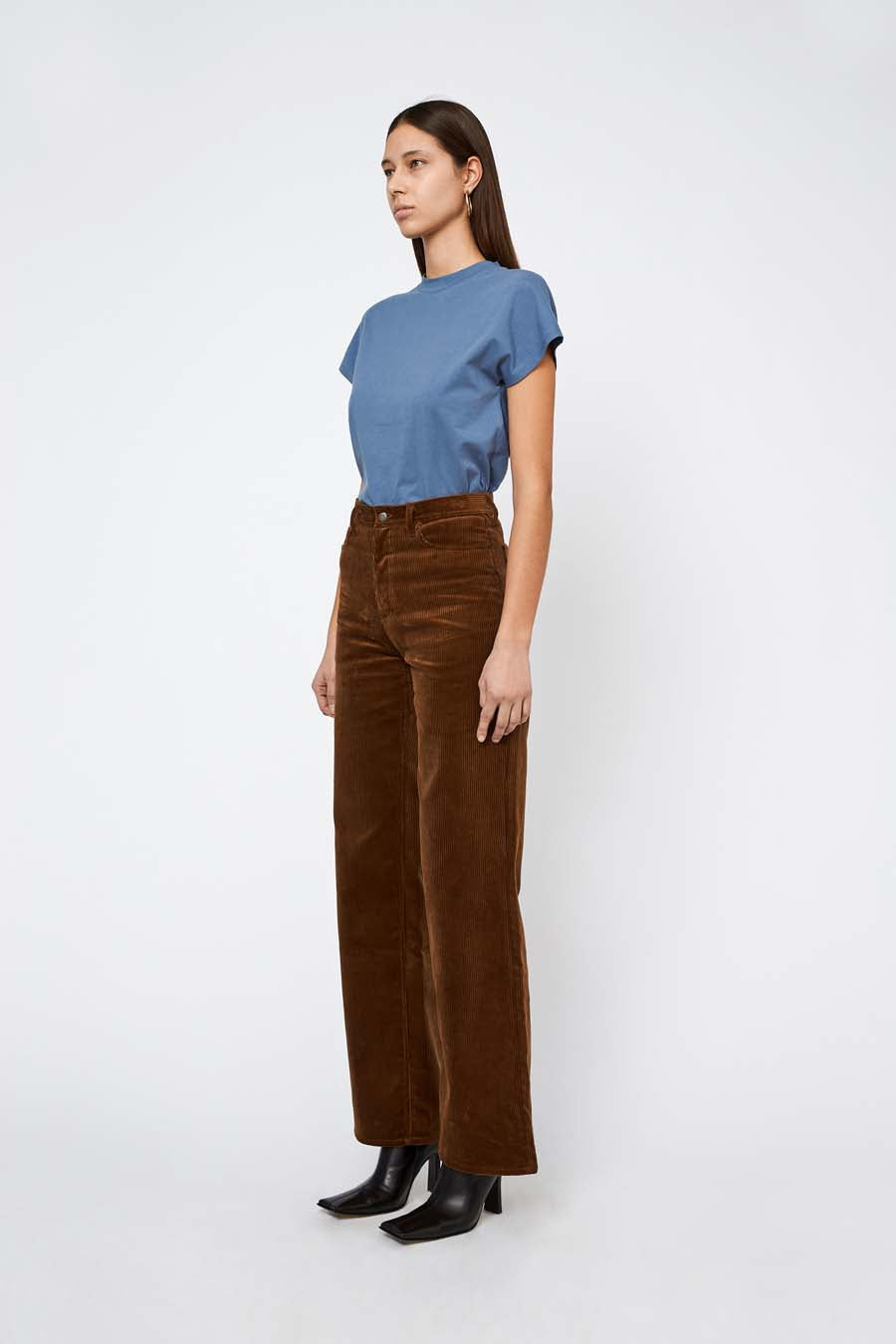 Won Hundred Women Kiri Long Trousers Toffee