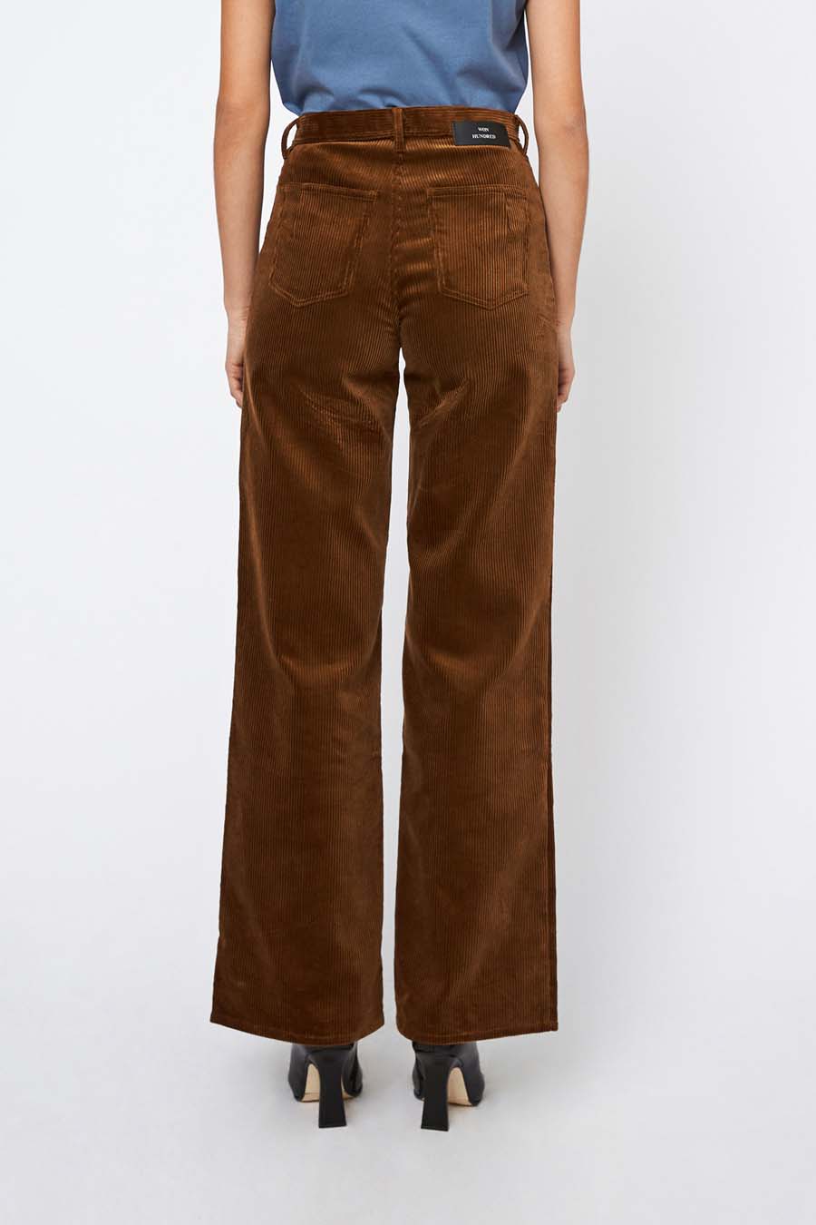 Won Hundred Women Kiri Long Trousers Toffee