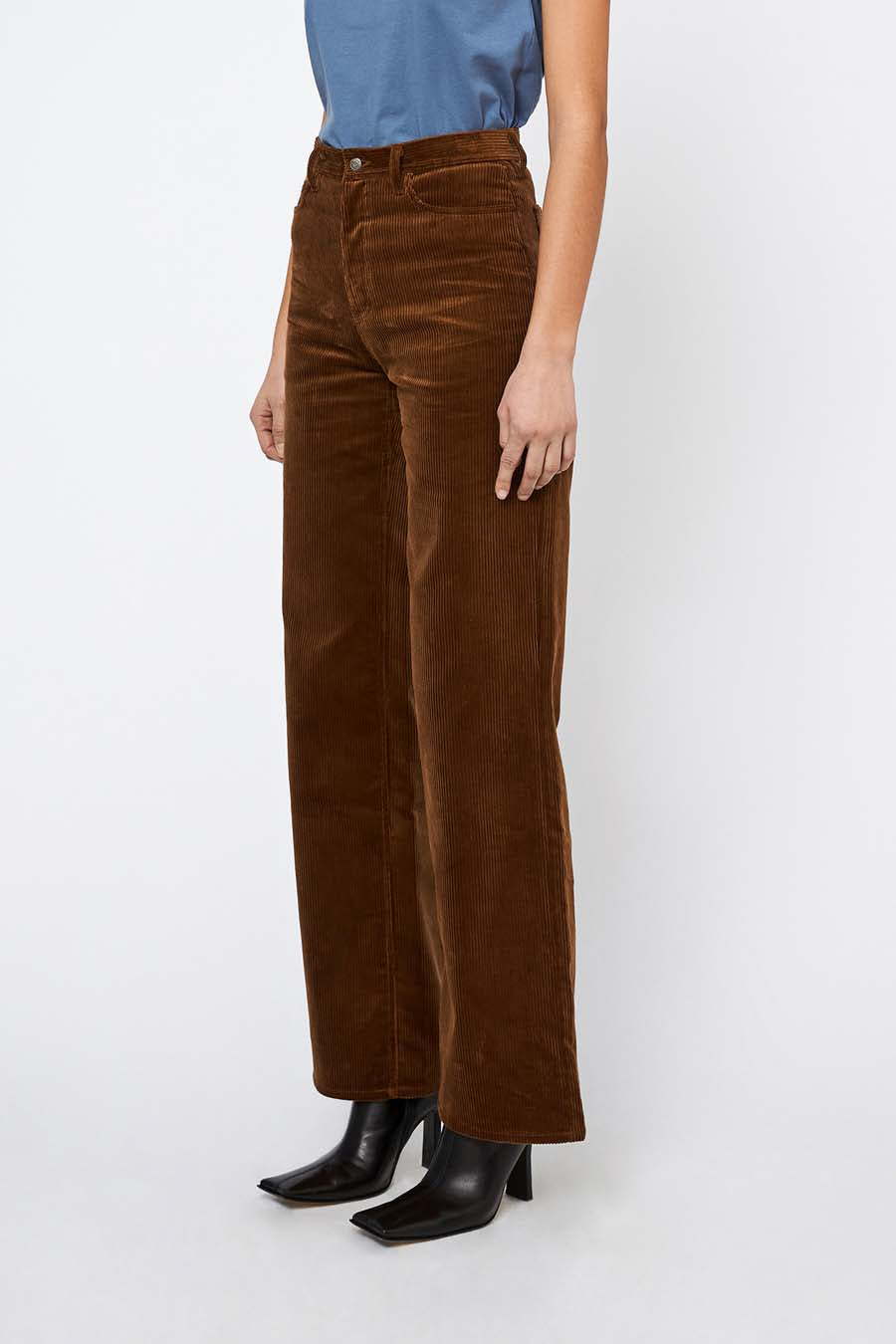 Won Hundred Women Kiri Long Trousers Toffee