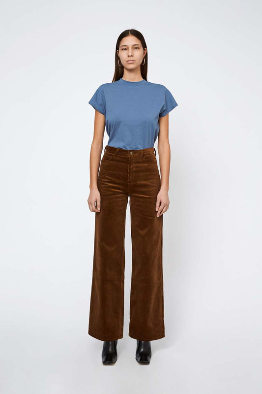 Won Hundred Women Kiri Long Trousers Toffee