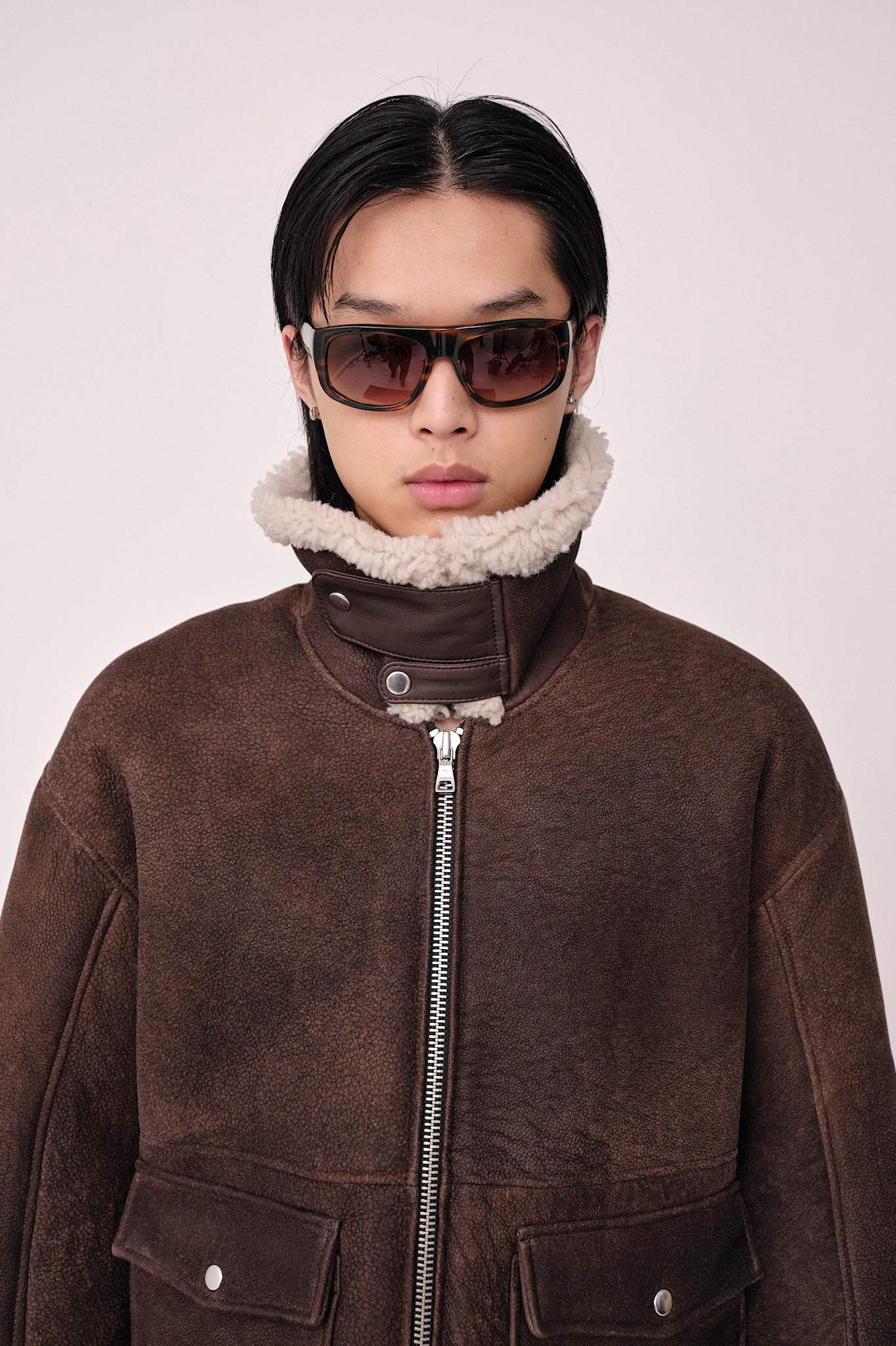 Won Hundred Unisex Kobe Leather Garment Java