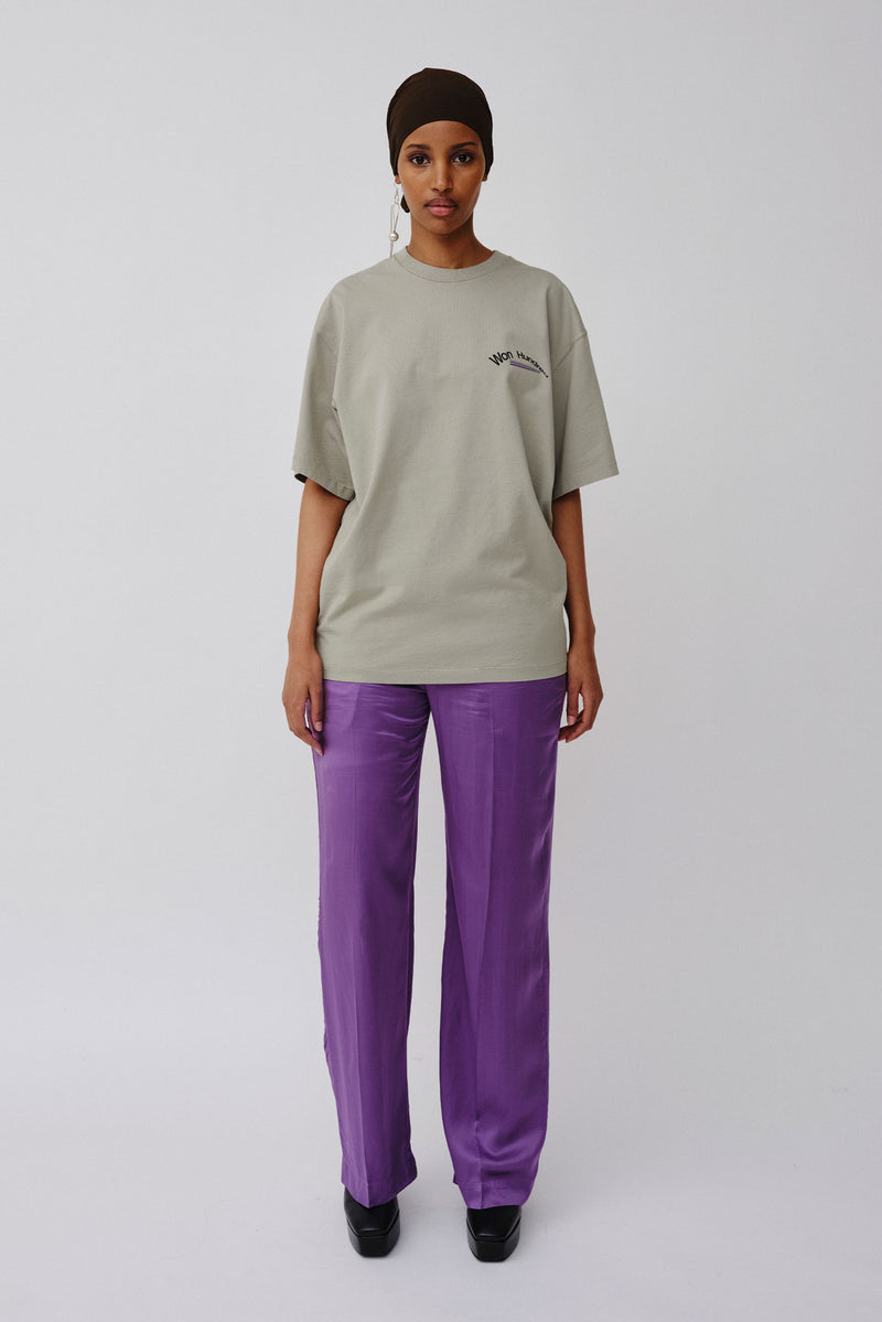 Won Hundred Unisex LA Curved T-shirt Seagrass