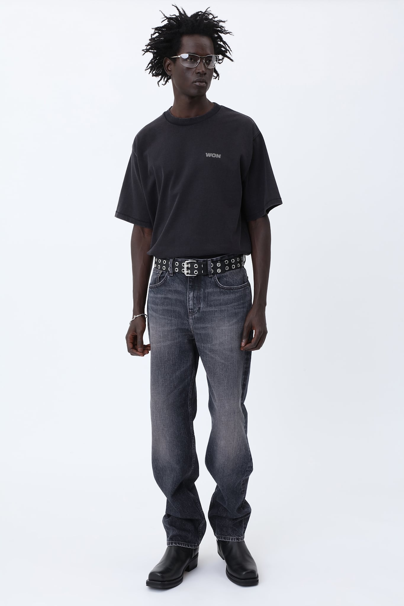 LA Back Inversed Man T-shirt