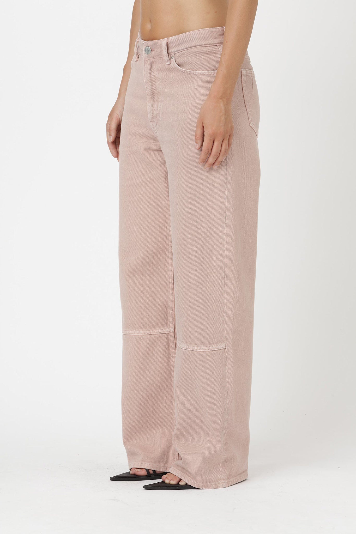 Won Hundred Unisex Las Vegas Overdye Jeans Rose Smoke