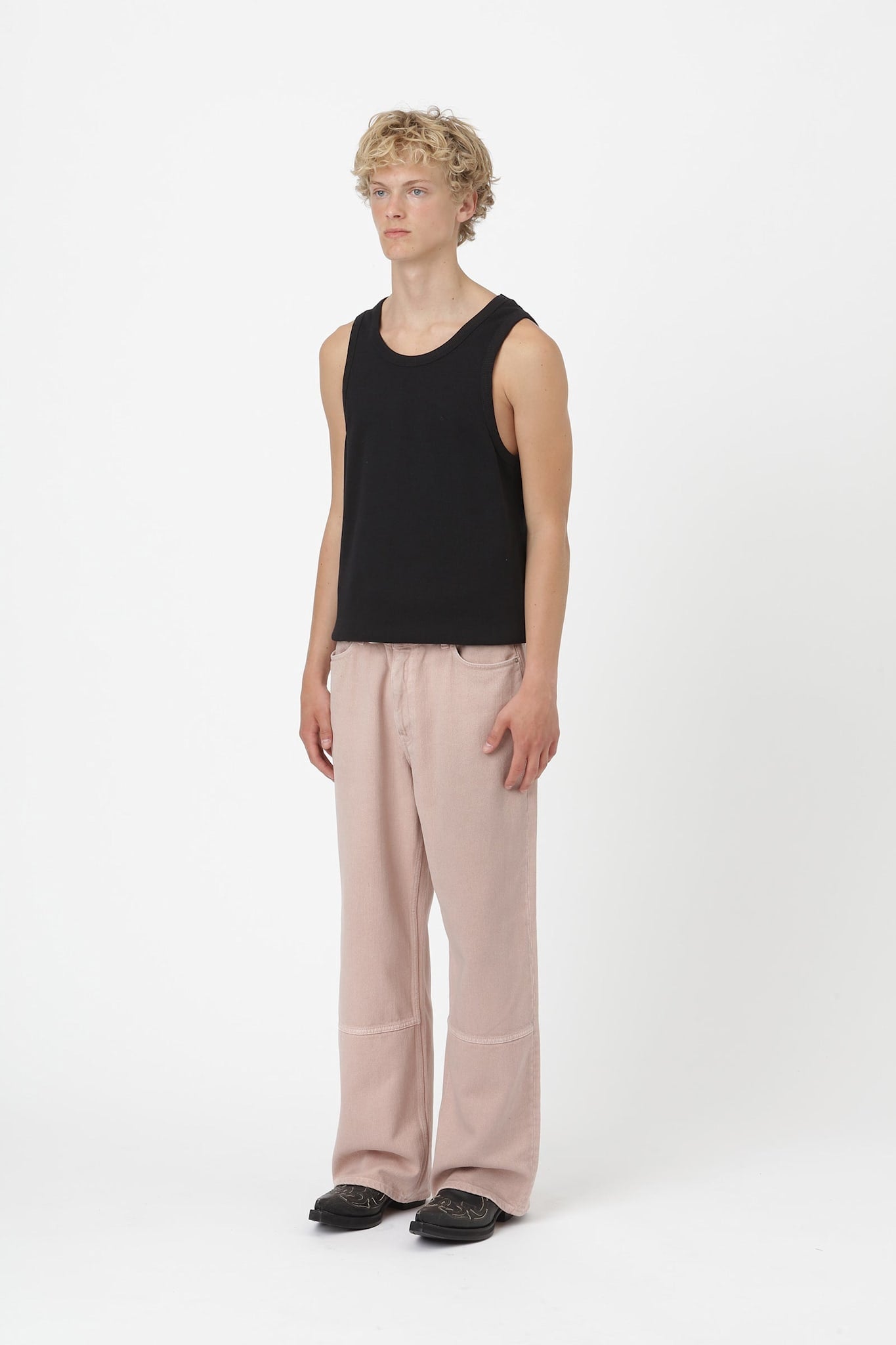 Won Hundred Unisex Las Vegas Overdye Jeans Rose Smoke