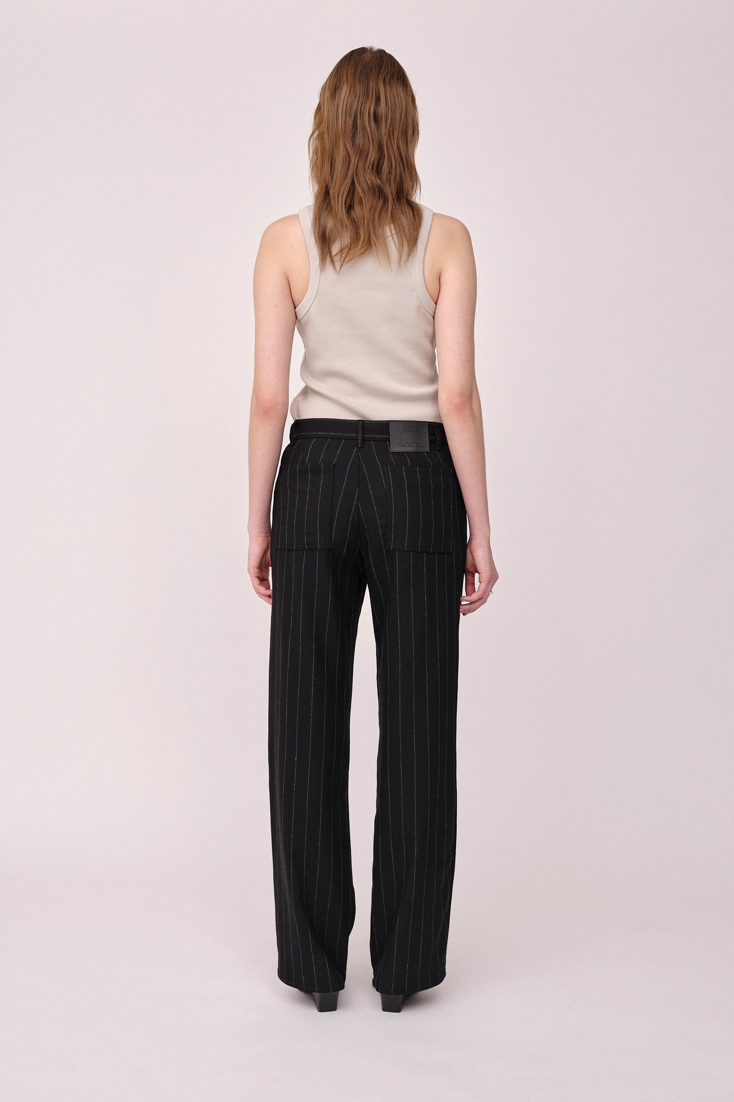 Won Hundred Women Lena Pin Stripe Trousers Pin Stripe