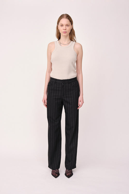 Won Hundred Women Lena Pin Stripe Trousers Pin Stripe