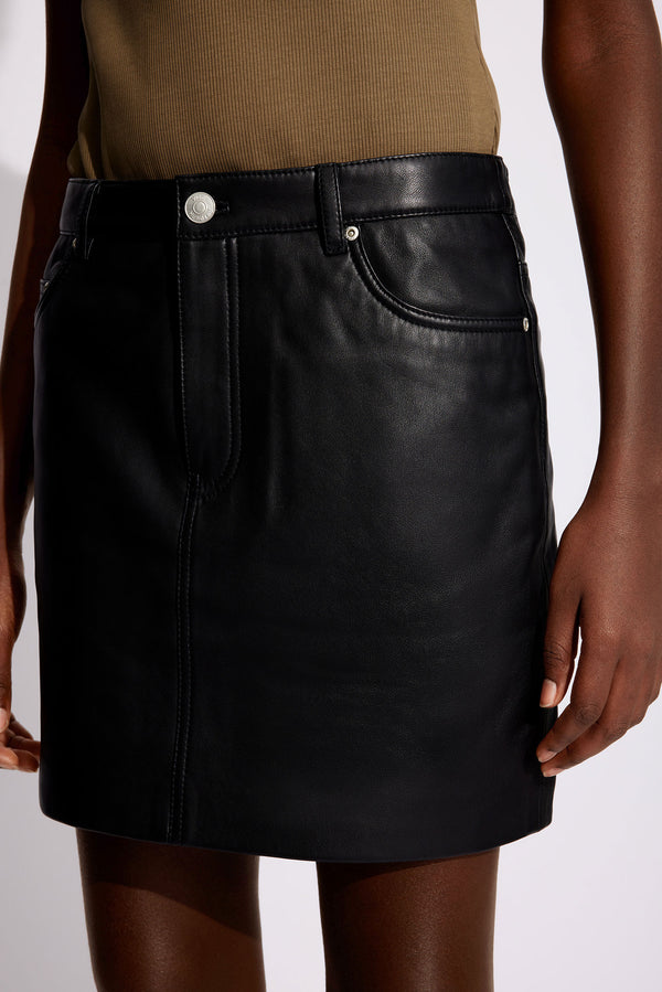Liana leather - Black