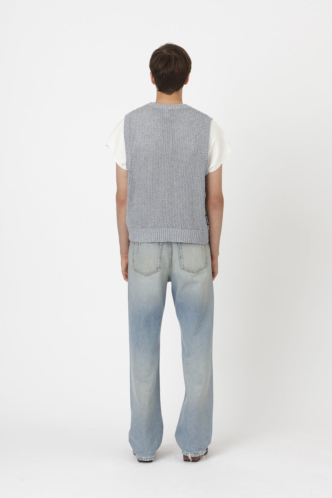 Won Hundred Men Lionel Vest Vest Grey