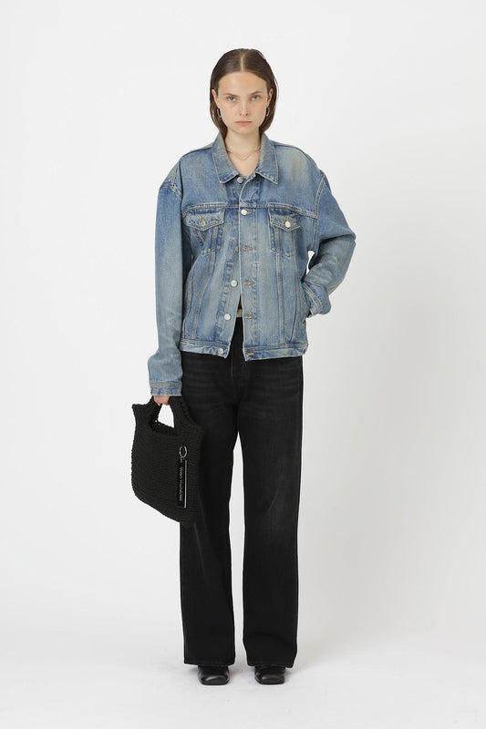 Won Hundred Unisex Liverpool Tinted Vintage Blue Jacket Vintage Tinted Blue