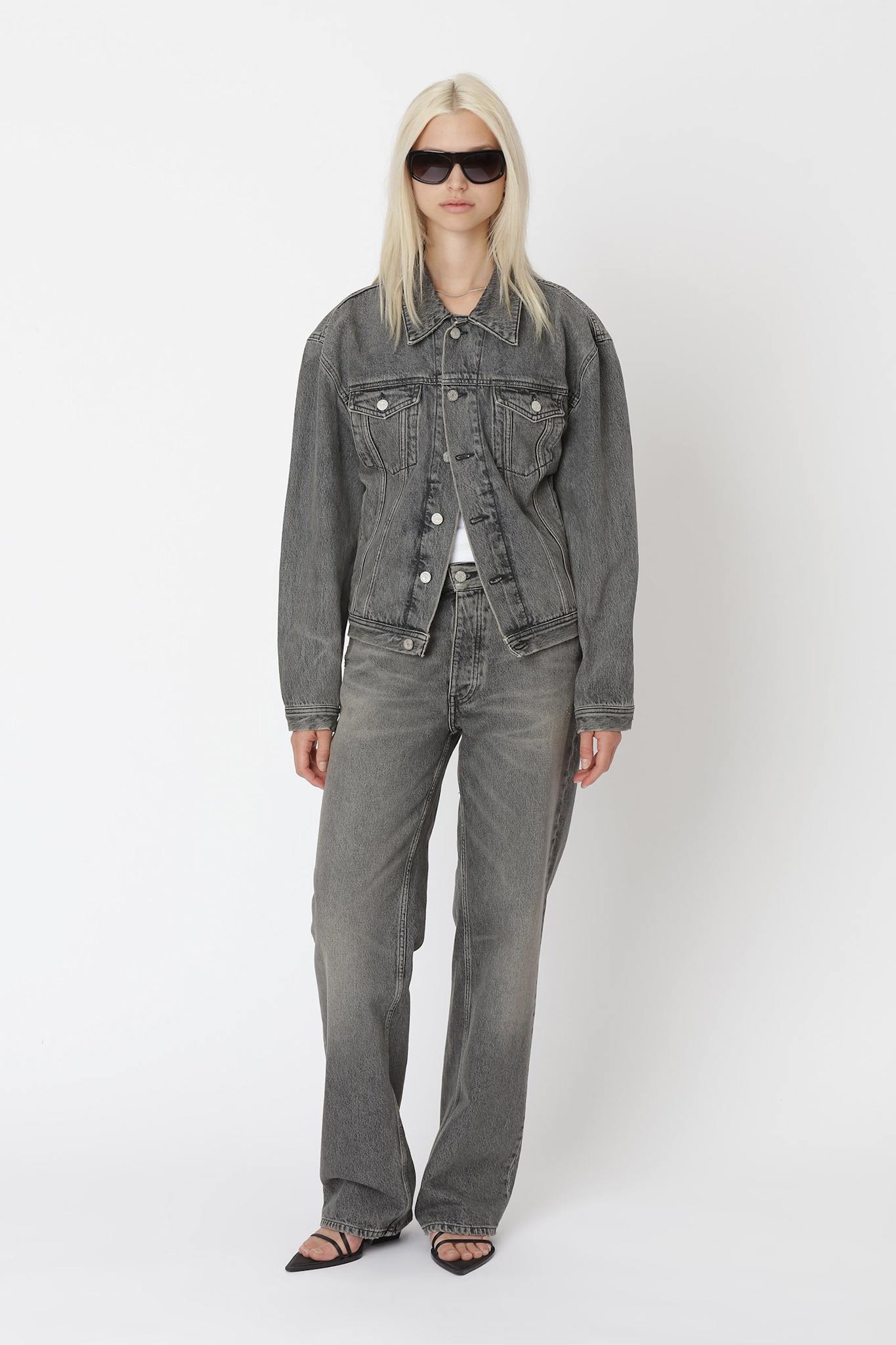 Won Hundred Unisex Liverpool Tintet Grey Jacket Tinted Grey