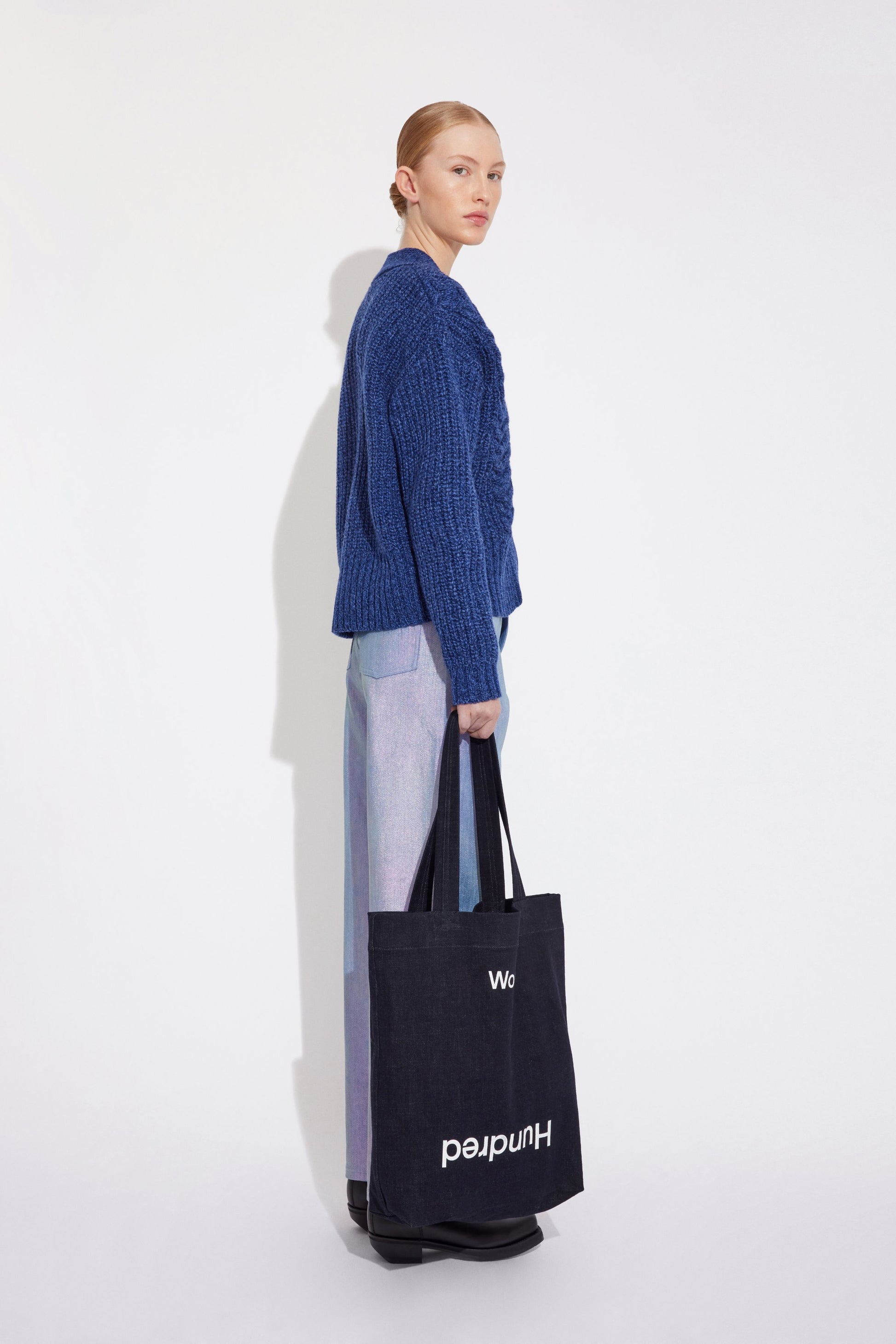 Won Hundred Women Louise Knit Knitwear Federal Blue