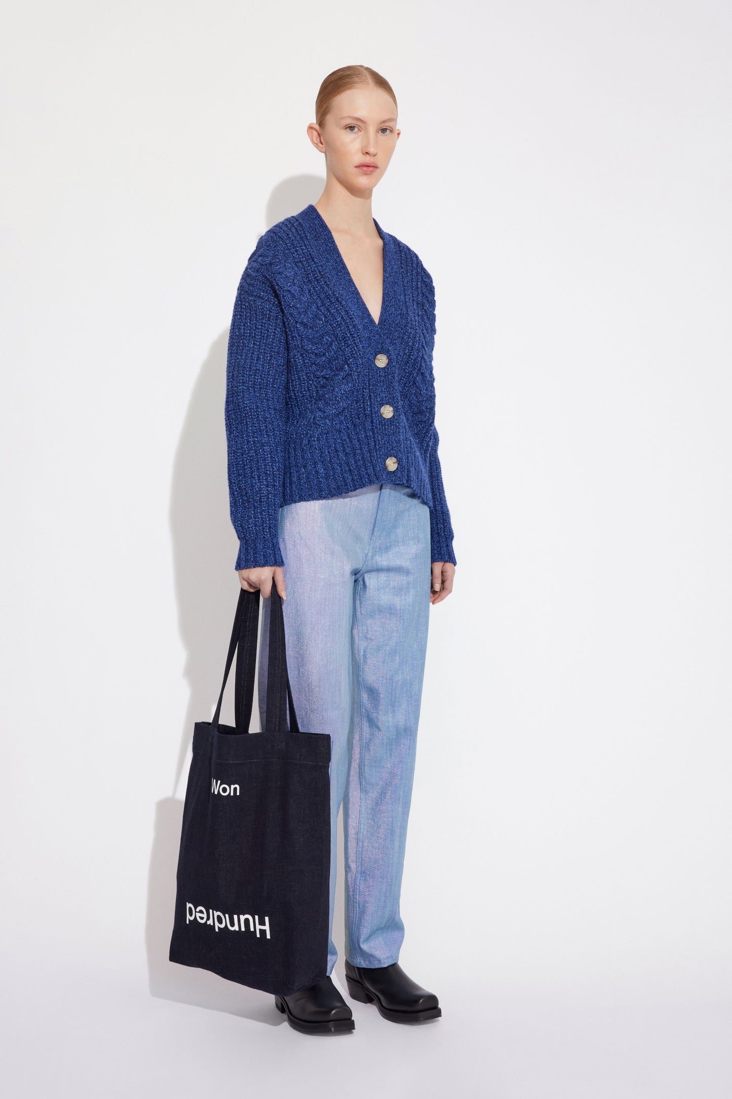 Won Hundred Women Louise Knit Knitwear Federal Blue