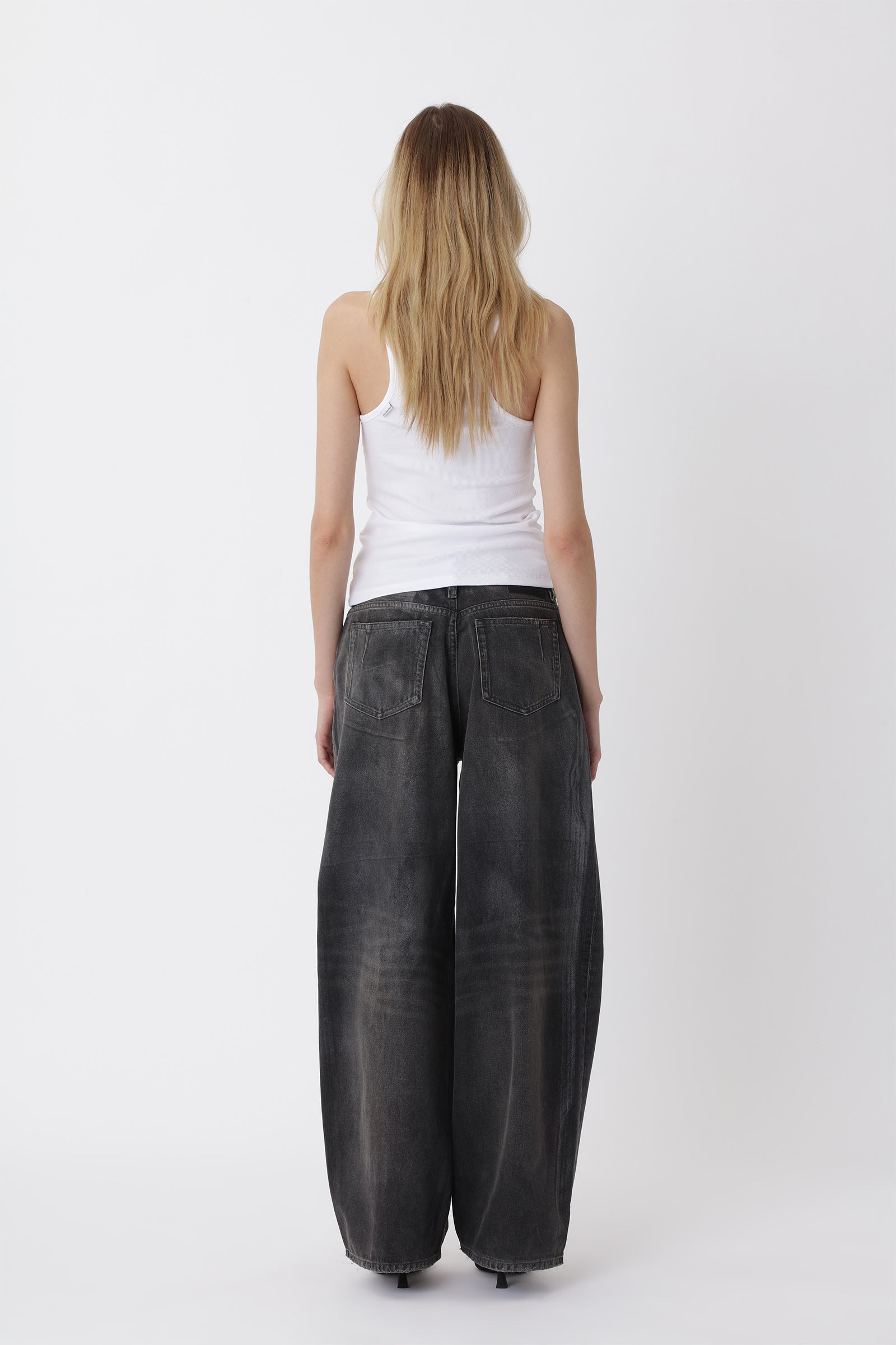 Won Hundred Women Lyon Coated 80s Black Jeans W Jeans Coated 80s Black