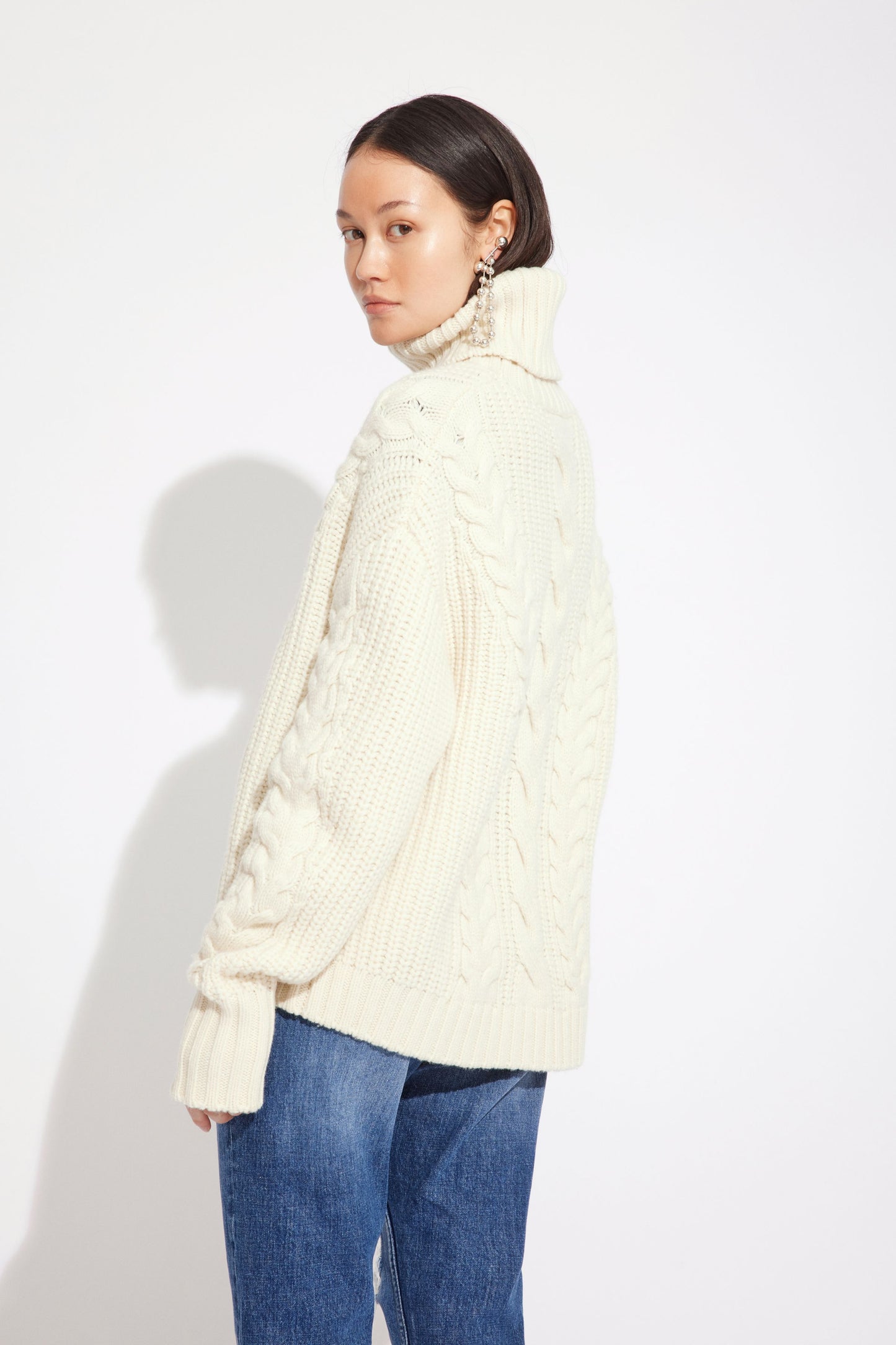 Won Hundred Women Madelyn Knit Knitwear Cannoli Cream