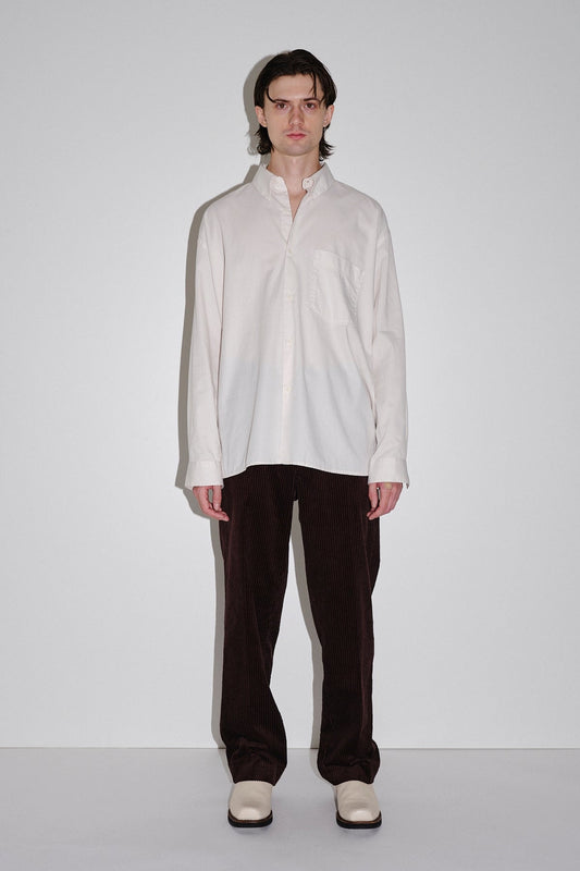 Won Hundred Men Maza Overdye Shirt Jet Stream